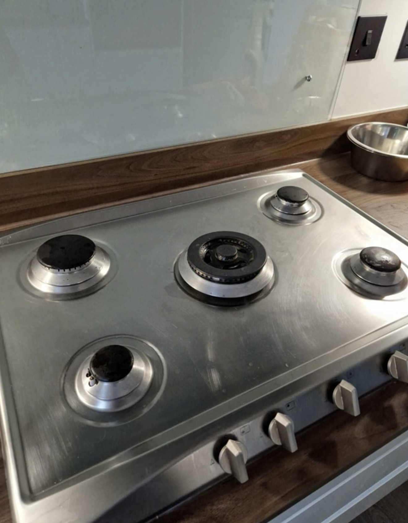 Hob after cleaning